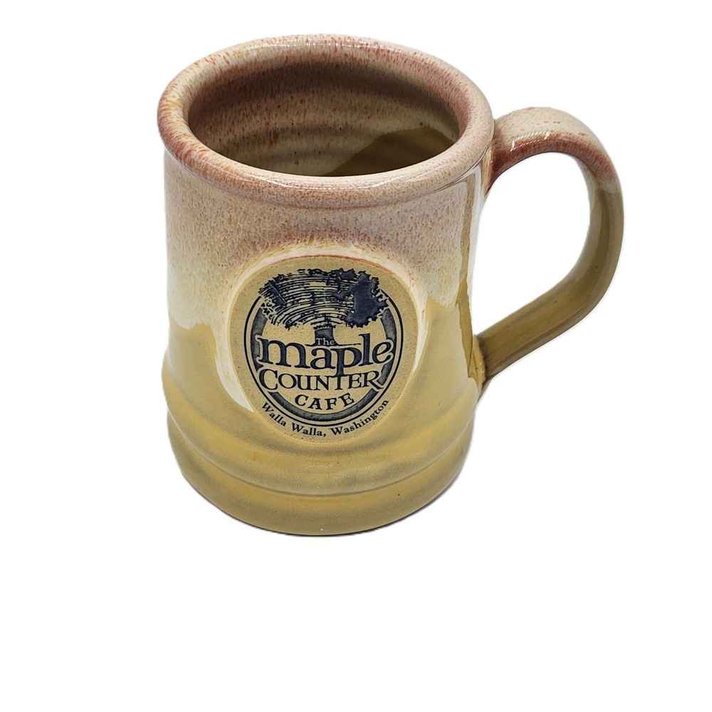 Deneen Pottery Mug Handthrown 2016 The Maple Counter Cafe Walla Walla Washington